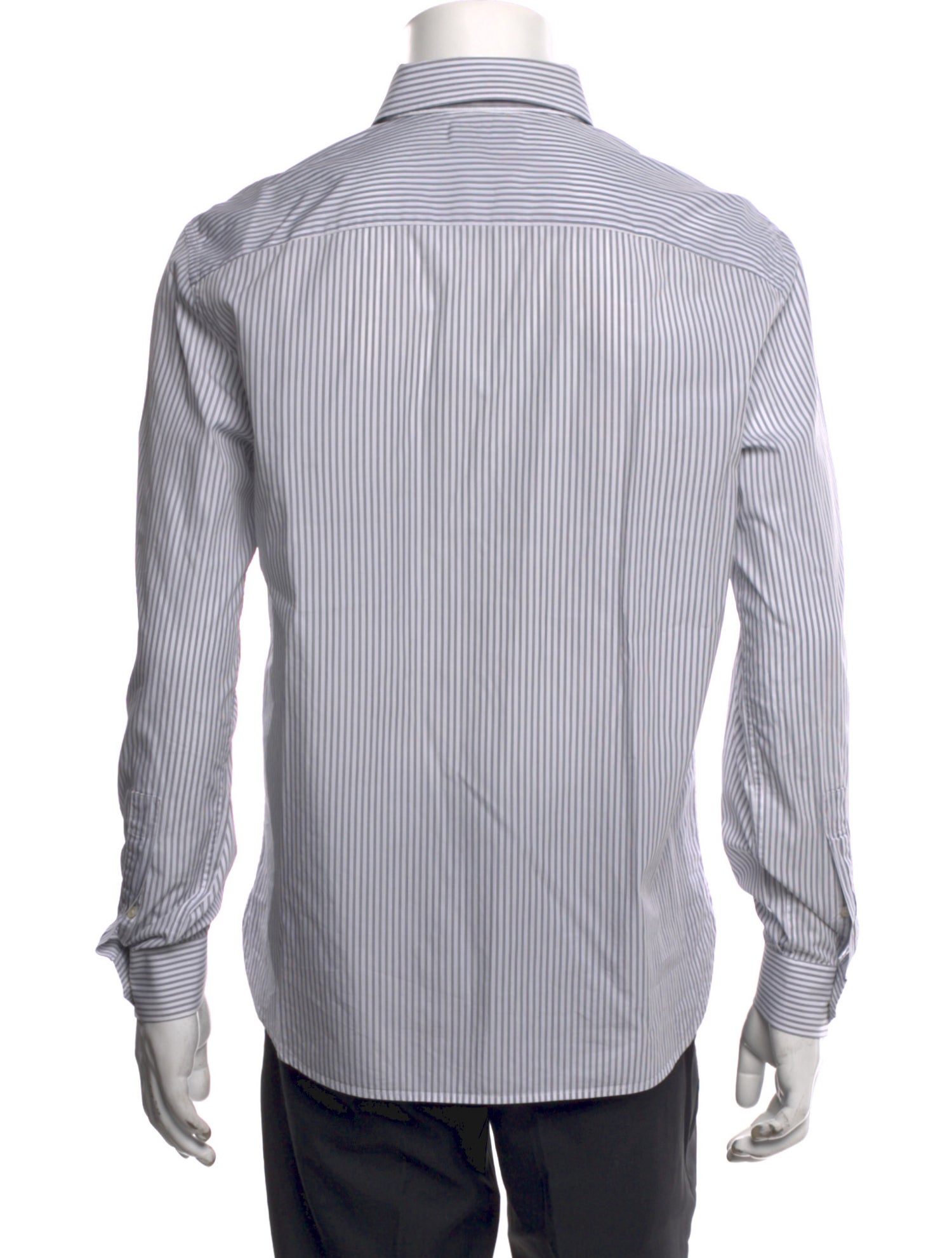 Saint Laurent 2022 Striped Dress Shirt